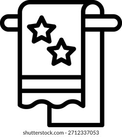 Vector Design Towel Icon Style
