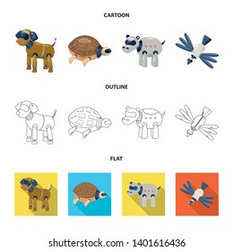 Vector design of toy and science logo. Collection of toy and toy stock vector illustration.