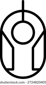 Vector Design Trackball Icon Style