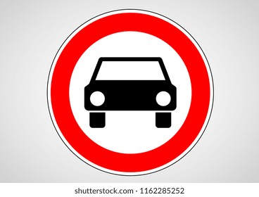 vector design of traffic sign symbol concept 