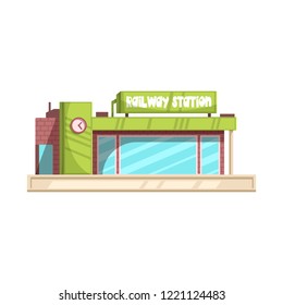Vector design of train and station logo. Set of train and ticket vector icon for stock.