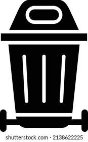 Vector Design Trash Can Icon Style