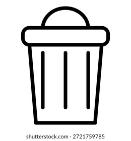 Estilo de ícone do Trash Trash do design de vetor