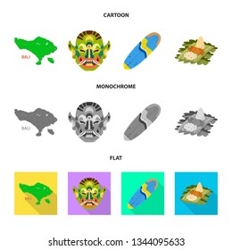 Vector design of  and travel symbol. Collection of  and traditional vector icon for stock.