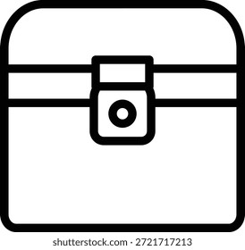 Vector Design Treasure Chest Icon Style