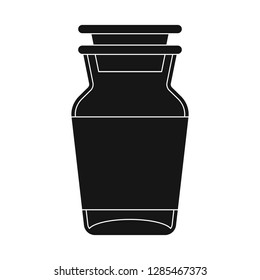 Vector design of treatment and wellness logo. Collection of treatment and pharmaceutical vector icon for stock.