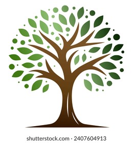 Vector design of a tree 