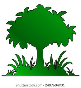 Vector design of a tree 