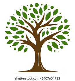 Vector design of a tree 
