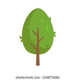 vector design, tree shape illustration