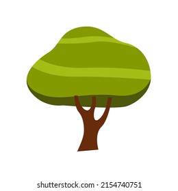 vector design, tree shape illustration