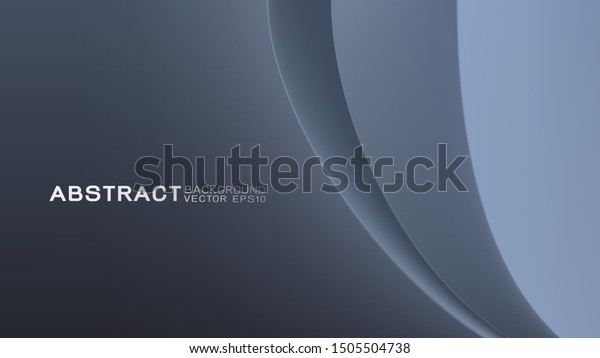 Vector design trendy and technology
concept. Curve and waving shiny metallic texture and copy space on
background, Abstract futuristic technology
template.