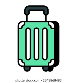 Diseño vectorial de la bolsa de vagones