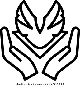 Vector Design Trust Vanguard Icon Style