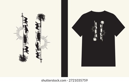 Diseño de Vector para estampado de camisetas y sudaderas.