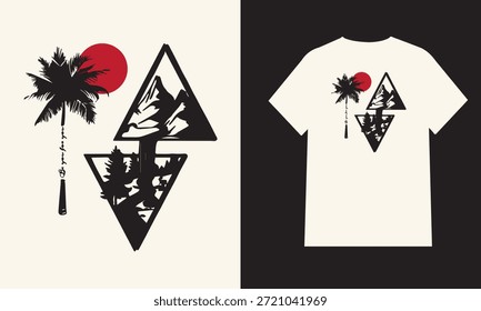 Diseño de Vector para estampado de camisetas y sudaderas.