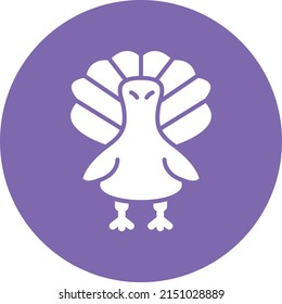 Vector Design Turkey Icon Style