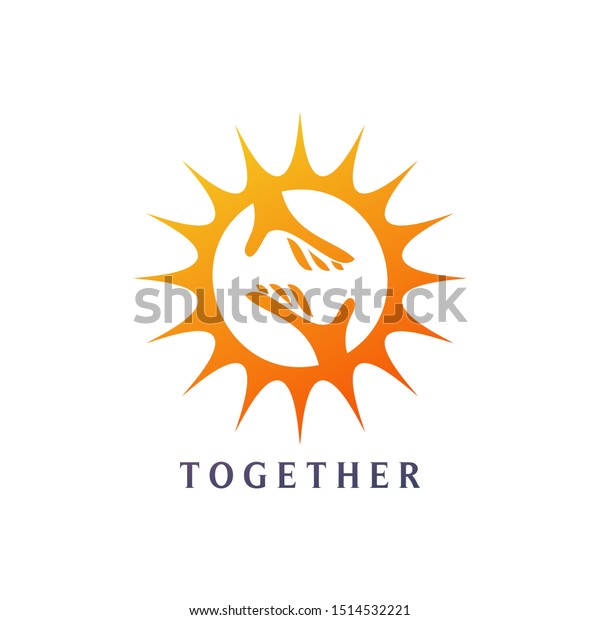 Vector Design Two Hands Reaching Each Stock Vector (Royalty Free ...