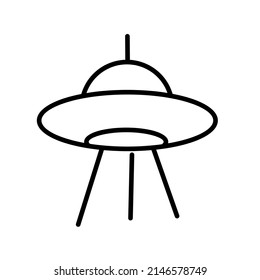 vector design ufo shape illustration