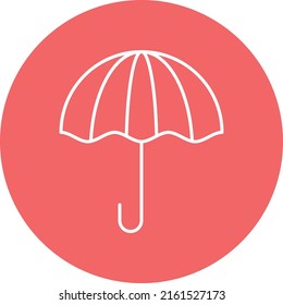 Vector Design Umbrella Icon Style