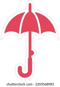 Vector Design Umbrella Icon Style