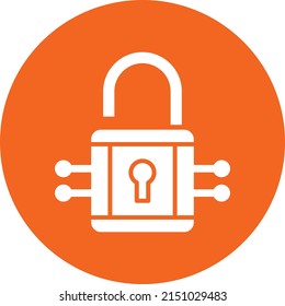 Vector Design Unlock Icon Style