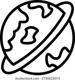 Vector Design Uranus Icon Style