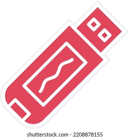 Vector Design Usb Icon Style