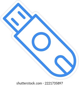 Vector Design Usb Icon Style