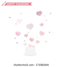 Vector design for Valentine day