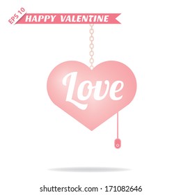 Vector design for Valentine day