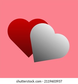 vector design, valentine greeting template background