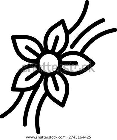 Vector Design Vanilla Vibe Icon Style
