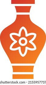 Vector Design Vase Icon Style