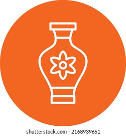 Vector Design Vase Icon Style