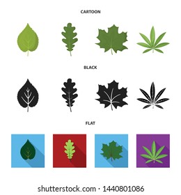 Vector design of vegan and organic logo. Set of vegan and fresh vector icon for stock.