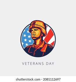 vector design for veterans day
