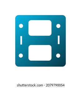 diseño vectorial, icono de vídeo o símbolo