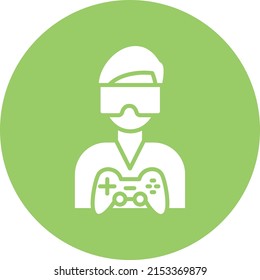 Vector Design Virtual Reality Icon Style