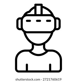 Vector Design Virtual Reality Icon Style