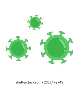 Vector design of virus, icon and graphic design