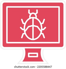 Vector Design Virus Icon Style