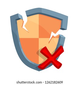 Vector design of virus and secure sign. Set of virus and cyber vector icon for stock.