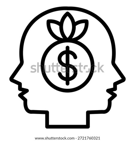 Vector Design Visionary Ventures Icon Style