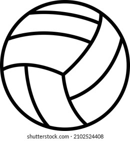 Vector Design Volleyball Icon Style