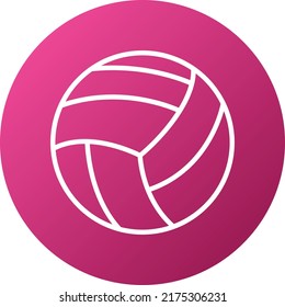 Vector Design Volleyball Icon Style