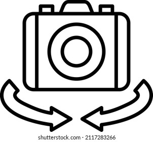 Vector Design Vr Camera Icon Style