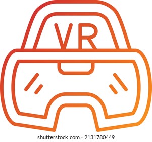 Vector Design Vr Glasses Icon Style