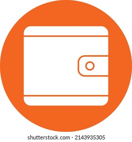 Estilo de icono de la cartera de diseño del vector