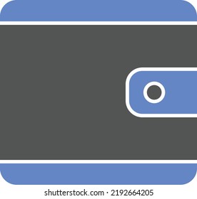 Estilo de icono de la cartera de diseño del vector